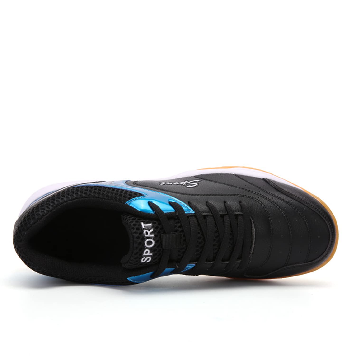 Zapatos de bádminton Unisex para Adultos, Zapatos de bádminton para Interiores de Goma de Goma Que no Dejan Marcas para Hombres y Mujeres
