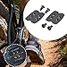 kowaku 2Pcs Cycling Shoes Clips Cleats with Screws Replaces,Maintenance Mountain Bike Pedal Cleats,Anti Slip for Repairing,Outdoor