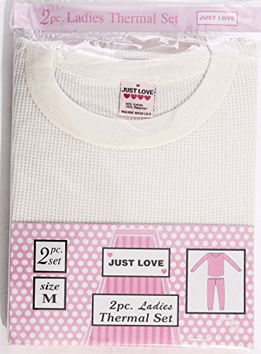 Just Love Women's Thermal Underwear Pajamas Set4