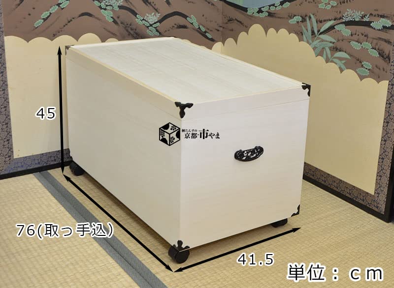 Amazon | 国産 肥前桐民芸 雛人形 総桐 収納ケース ひな人形収納
