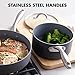 GreenPan Lima Hard Anodized Healthy Ceramic Nonstick 12 Piece Cookware Pots and Pans Set, PFAS-Free, Oven Safe, Gray