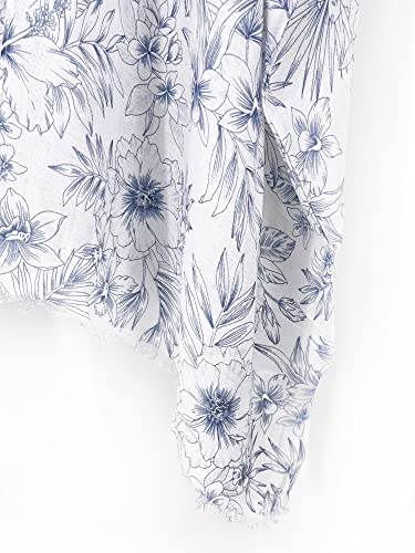 Image of Spicy Sandia Kimonos for Women Floral Beach Cover Up Loose Swimsuit Bathing Suit Coverup Cardigan for Summer Swimwear