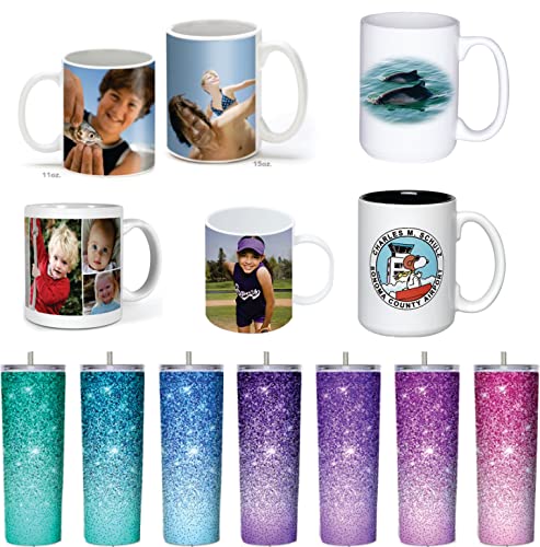 Sublimadora 3en1 para tazas 20oz 15oz 11oz con impresora XP-4200 miniatura 6