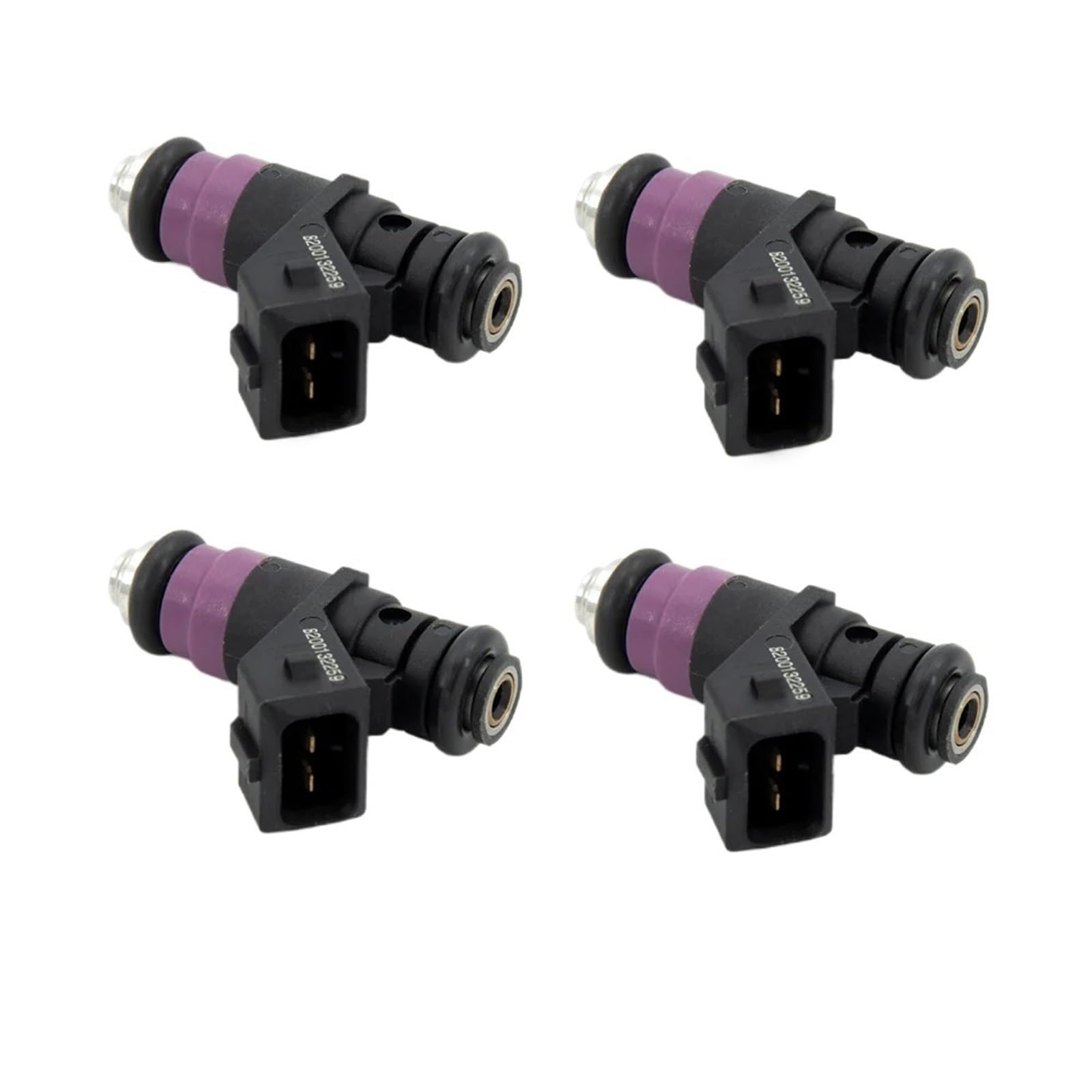 Fuel Injector Nozzle Fit for Megane 1.6 16v 31 Replacement Nozzle Injection Petrol H132259 4PCS 8200132259 Fuel Injector Fuel Injector