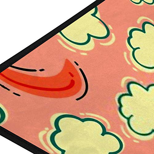 Tapis de cuisine antidérapant et imperméable lavable en machine