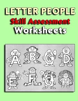Paperback Letter People - Skill Assessments Worksheets Collection Book