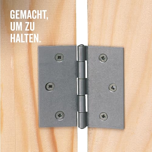 Hinge Rectangular 60 x 60 mm / 20 STK. Material: Edelstahl, Stainless Steel - Image 4