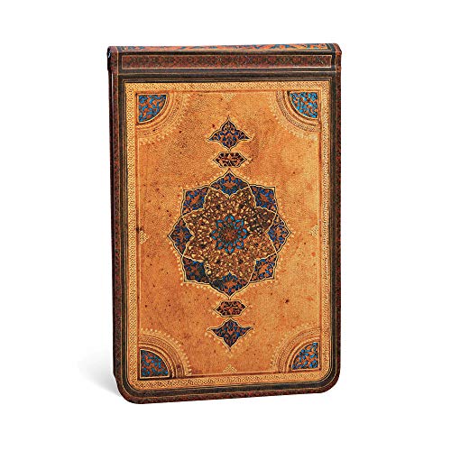 Paperblanks Cuadernos de Tapa Dura Safavid | Milimetrado | Mini Reportero (95 × 140 mm)