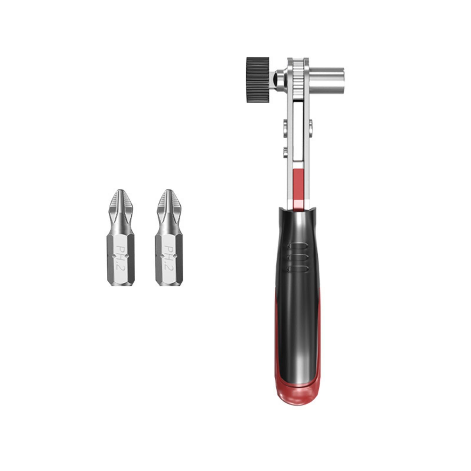 Compact Ergonomic Ratcheting Socket Spanner Tool with Bidirectional Mechanism Ergonomic Handle for Home Garage Workshop Socket Spanner Tool