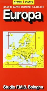 Paperback Europa 1:2.500.000 [Italian] Book