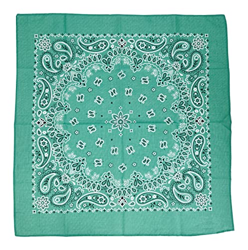 Image of Single Pack Bandanas 60s Premium Cotton Soft Thin Handfeel Large Handkerchief for Men and Women
