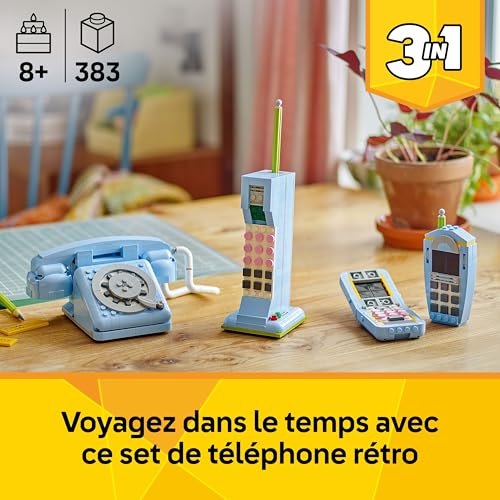 LEGO® Creator 3 en 1 31174 Le téléphone rétro - vue 3
