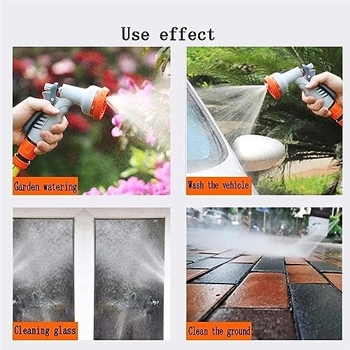 Carrete de manguera de jardín de acero inoxidable, almacenamiento de tubería de agua montado en la pared para un fácil lavado y riego