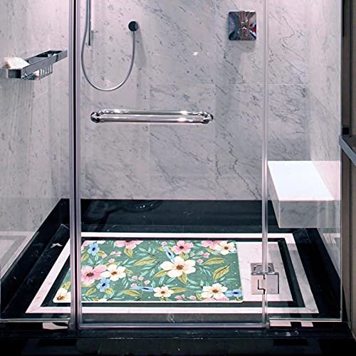 Tapis de bain antidérapant PVC ventouses drainage lavable 40x70 - 6