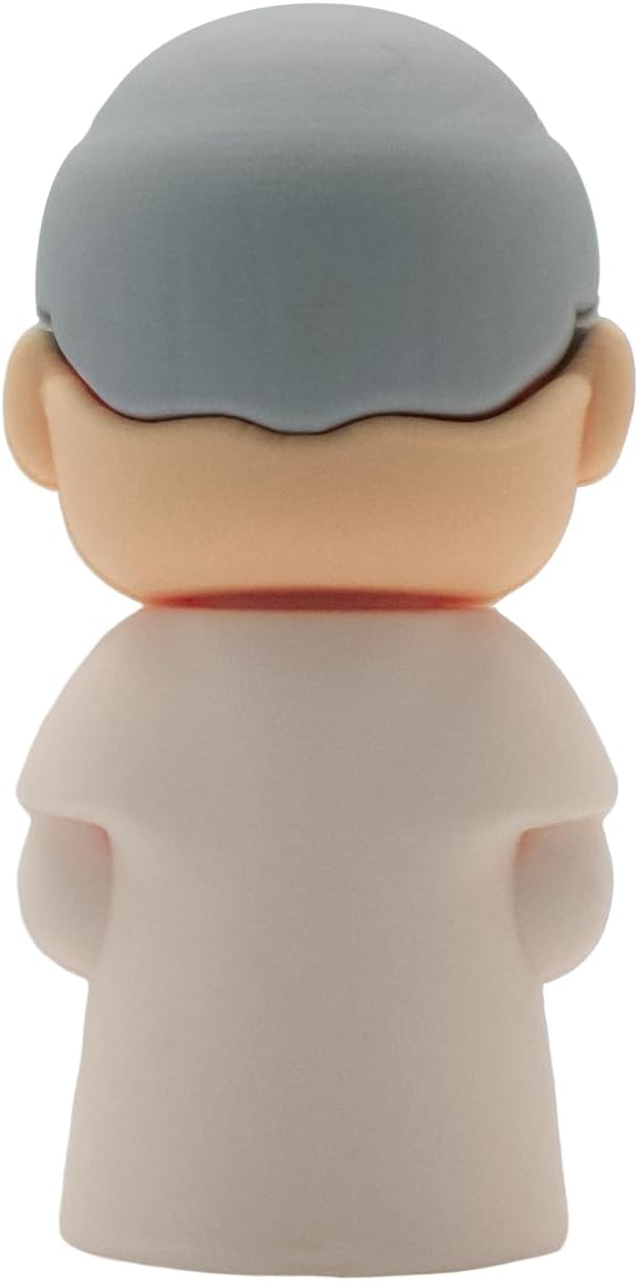 Mini Pope Leo XIV Figurine | Pocket-Sized Catholic Faith Icon for Home, Office, or Desk | 2" Tall Mini Statue | Great Gift for Confirmation (10)