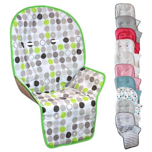 Monsieur Bébé - Housse d'assise pour chaise haute enfant gamme Ptit - Plusieurs coloris