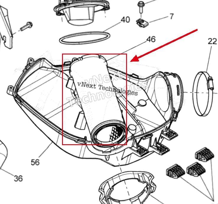 Miniatura 7 de 14-22 Filtro de aire para Spyder RTRTSF3