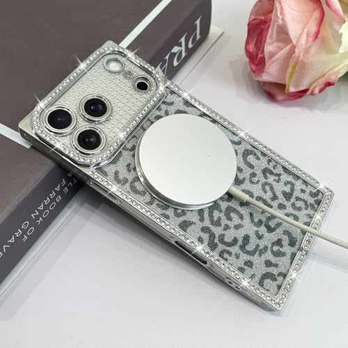 Coque léopard iPhone 17 Pro Max paillettes pour look soirée femme - 3