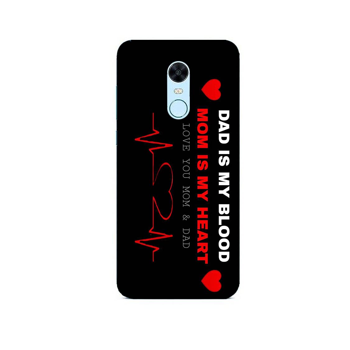 STARSTOKS Premium Mom Dad_Love Quotes Printed Hard Mobile Back Cover ...