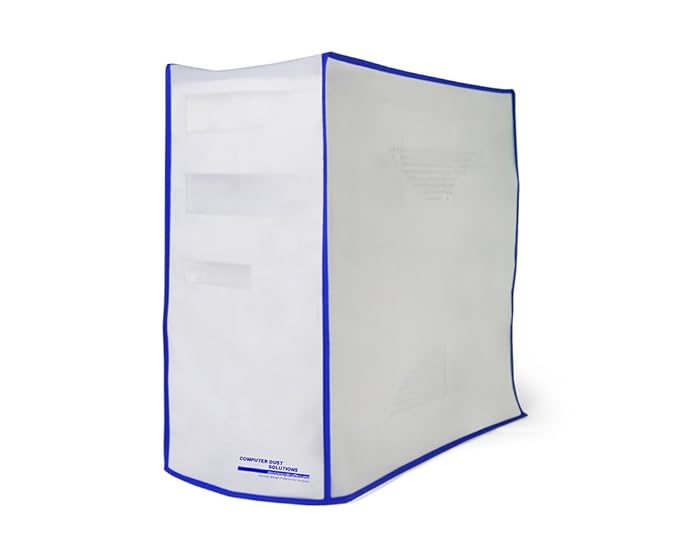 Computer Dust Solutions CPU Dust Cover, Covers PC Case, Silky Smooth Antistatic Vinyl