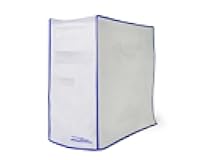 Dust and Water Resistant Silky Smooth Antistatic Vinyl Computer CPU dust Cover (8W x18H x19D)