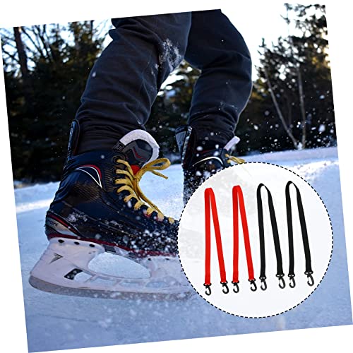 Baluue 12 Peças tiras de bota de esqui botas de esqui bastões de esqui ajustáveis prancha de snowboa