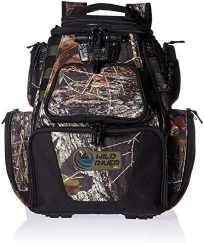 Wild River Nomad CLC WCT604 Tackle Tek Nomad LED Lighted Camo Backpack, Mossy Oak
