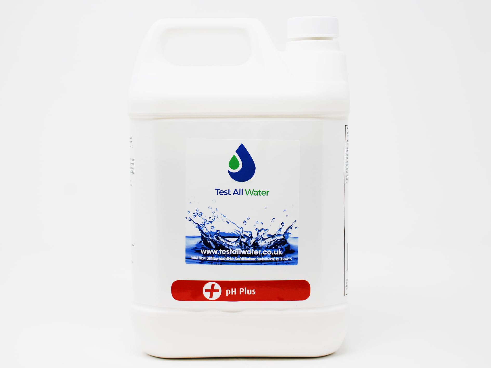 Testallwater - pH Plus/Soda Ash | Increases Pool pH Levels | Protects Equipment | Sodium Carbonate | Suitable for Pools, Spas | 5kg | Use with Chlorine Shock Powder, Water Test Strips