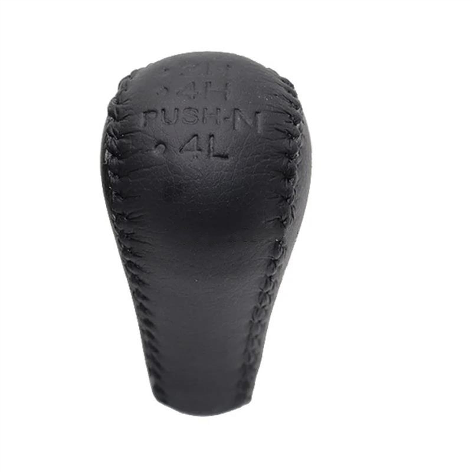CAVINBDZ for Nissan for Patrol GU Y61 5 Speed Lether Car Gear Shift Konb Gaiter Shifter Knob Transmission Gear Knob(Push-N Black)