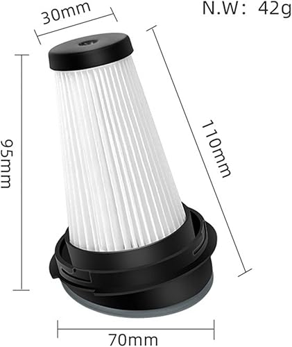 Miniatura 4 de 10X Compatible con Rowenta ZR005202 Filtro lavable de repuesto para repuestos Rowenta X-Pert 160  X-Pert 3.60