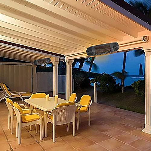 COOSOO Patio Heater Cover Elektrische Heater Cover Wandmontage 420D Oxford Waterdicht Stofdicht Anti-UV Covers voor… - Image 8