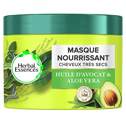 Herbal Essences Masque Nourrissant, Huile D’Avocat Et Aloe Vera, Cheveux