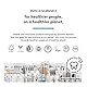 The Humble Co. Pflanzliche Zahnseidesticks | Aktivkohle | Umweltfreundlich, Vegan, Zuckerfrei, von Zahnärzten empfohlen - Entfernt Plaque und Verleiht ein Frisches Gefühl (1 x 50p)