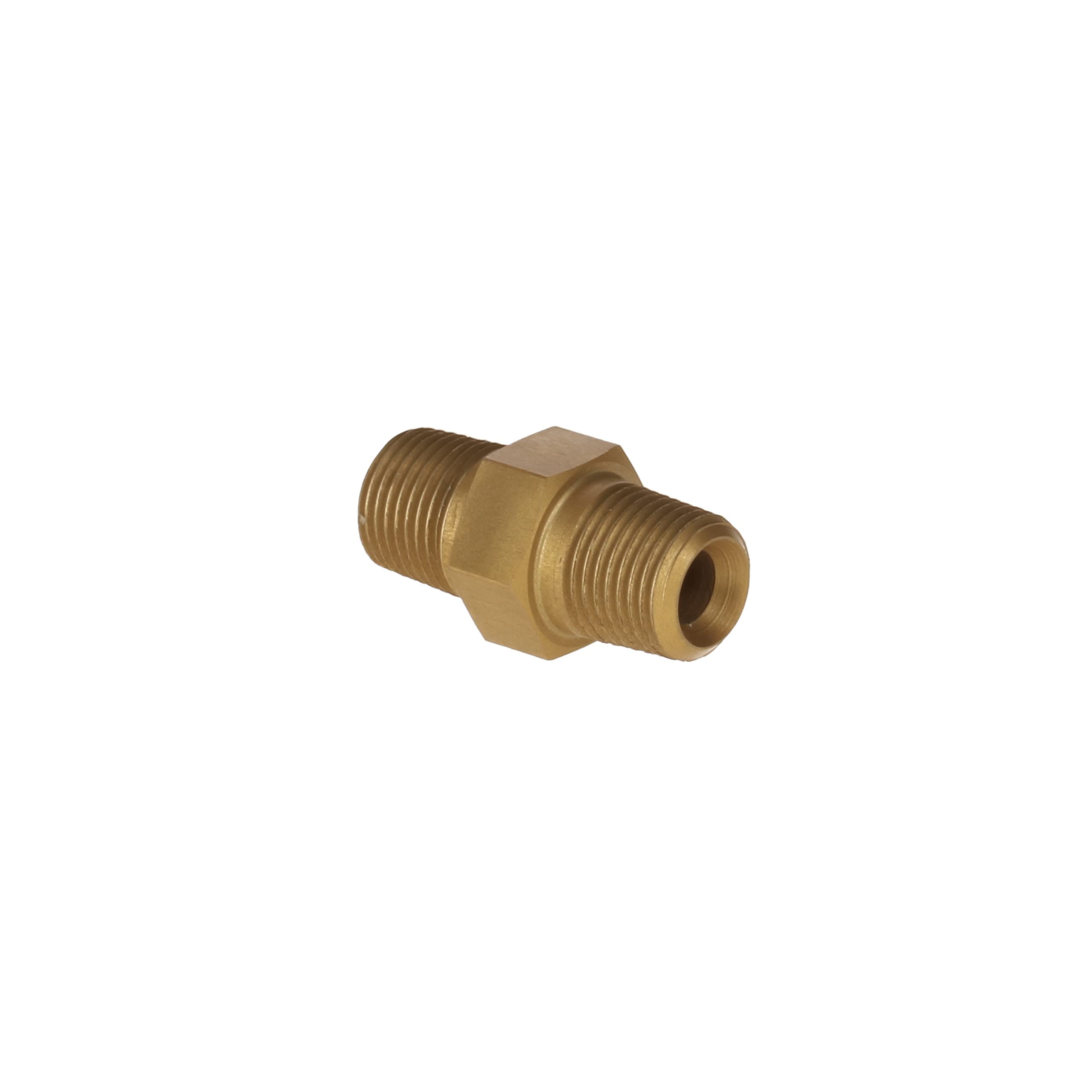 PrecisionGeek Aluminium Kupplungsstecker - 1/8 NPT Außengewinde Auf 4-5mm Schlauchtülle, CNC-gefertigt, Eloxiert Orange