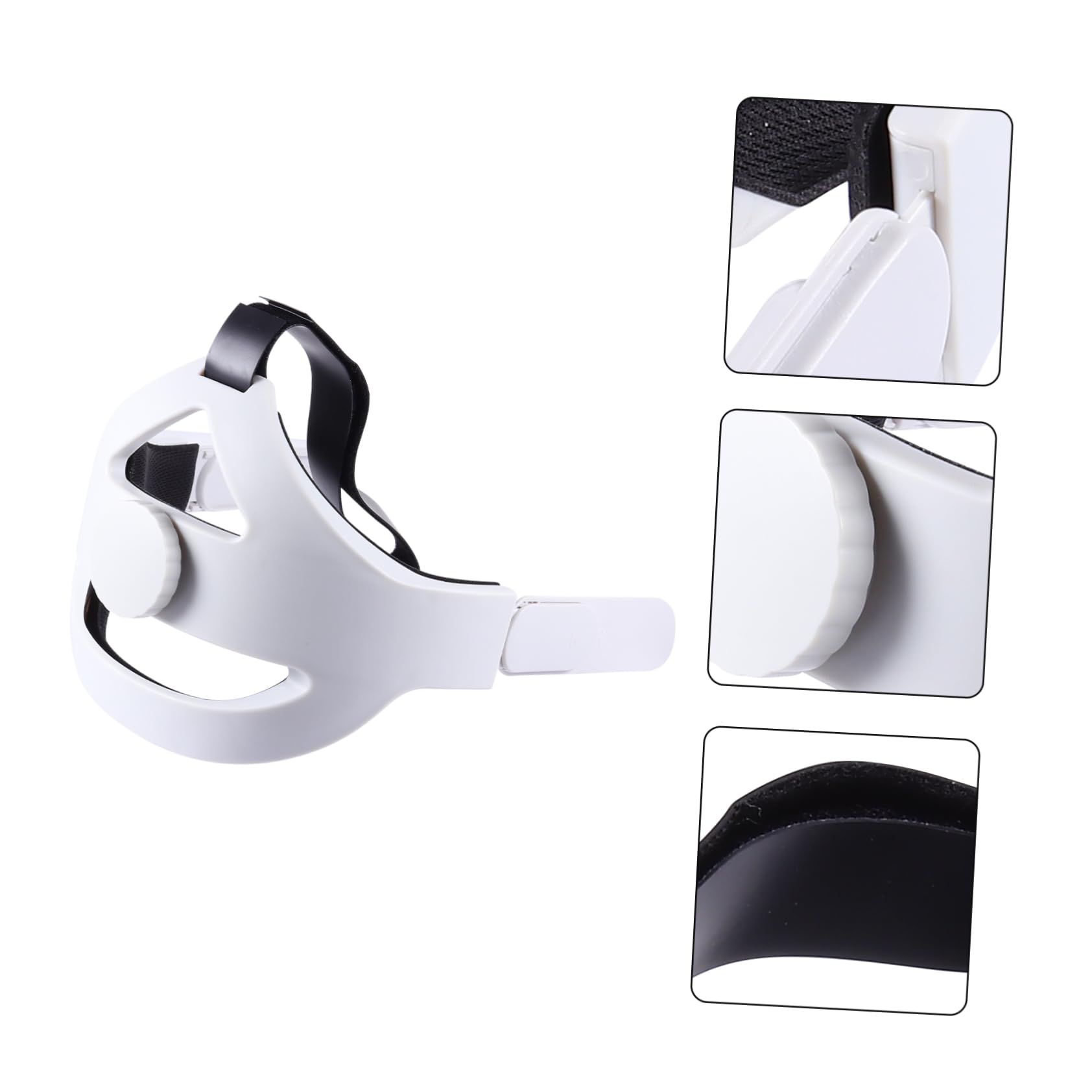 jojofuny Ajustable Compatible Banda Amortiguación Soporte Ergonómico para Cómodo Virtual