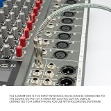 1 4-calowy kabel USB C z męskiego na męskie Kabel stereo 6,35 mm do typu C do adaptera Google Pixel 4XL Kabel stereo Aux Jack do Galaxy do miksera głośników 1 m 3,3 stopy (5 metrów / 16,4 stopy)