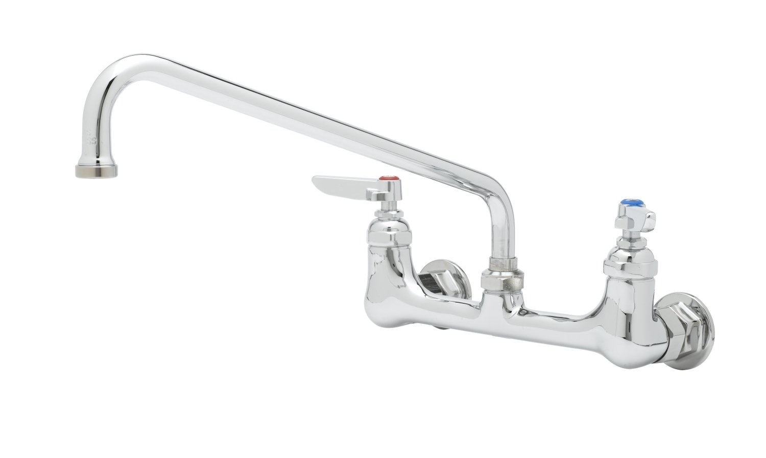 8-Inch Wall Mount Faucet with 1/2-Inch Npt Female Inlets by T&S Brass – not_applicable, Brass, Model B-0231-CR-SC