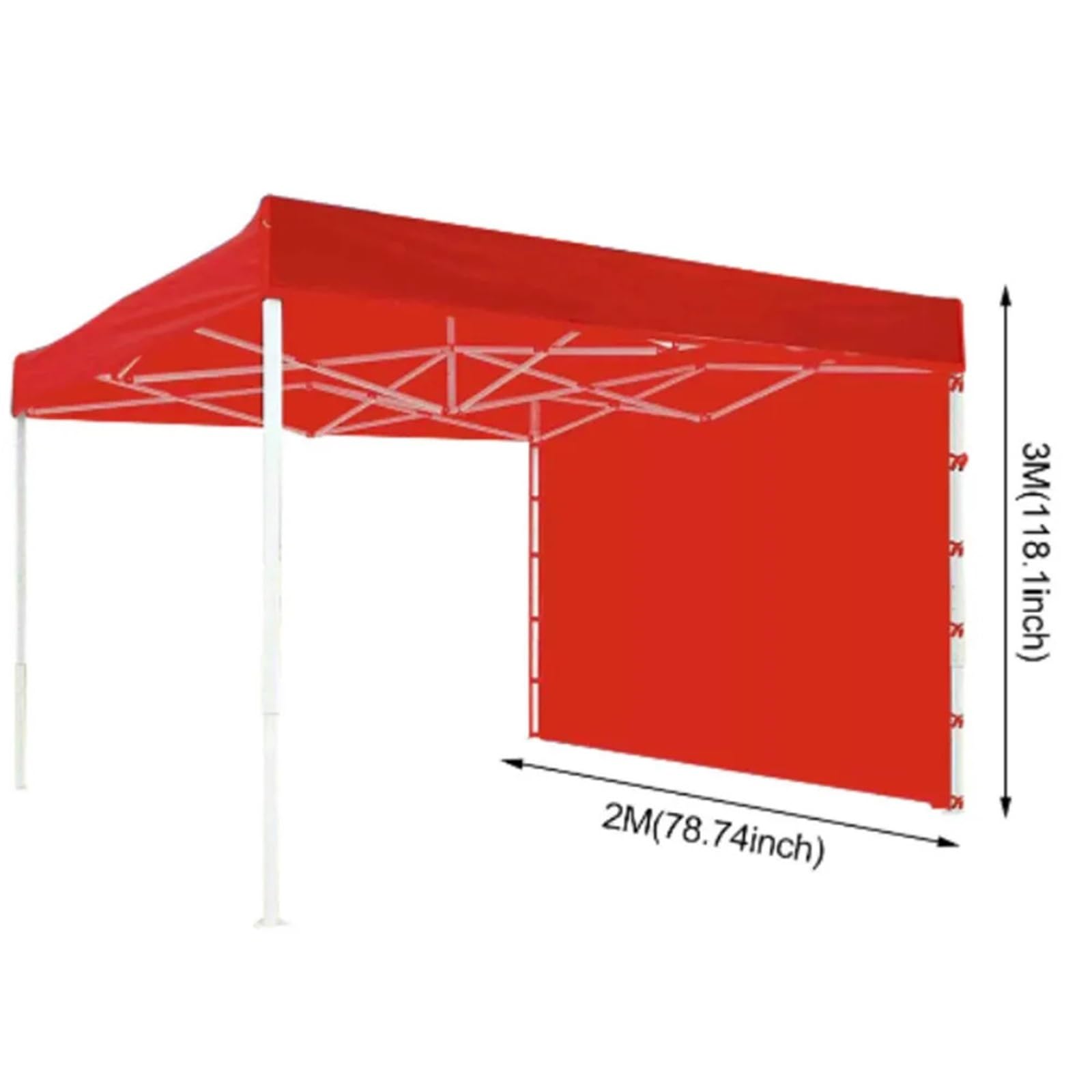Cochera Exterior Toldos instantáneos para Exteriores, protección Solar instantánea, Tela Oxford, Plegable, para Tienda de campaña. Toldo de Coche(White)