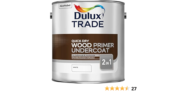 dulux trade wood primer & undercoat 2.5 l