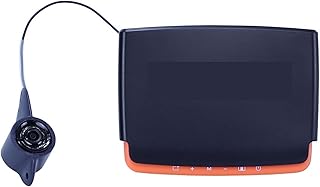 CâMera De Pesca SubaquáTica Localizador de peixes de vídeo para pesca de inverno com 4,3" Monitor LCD IPS Câmera subaquática com cabo de 20 m e visão noturna LED de 8 peças Localizador De Peixes