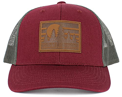 Image of KBETHOS Men's Women's Explore The Outdoors Mountains Scenery Unisex Trucker Baseball Cap
