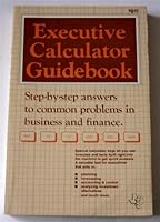 Executive Calculator Guidebook B0013SOC8Y Book Cover