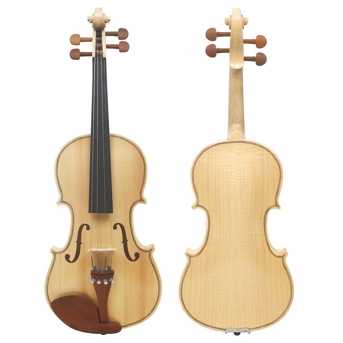Violino 4/4, violino a grandezza naturale, violino piccolo, mini violino per Aduts, violino in legno massello fatto a mano