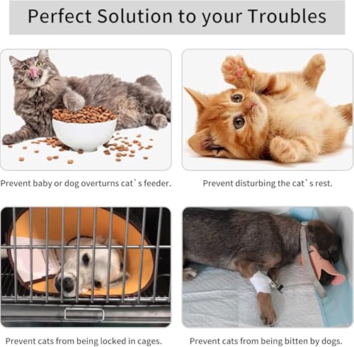 Türhalter für Katzen,2 Stück Türhalter für Haustiere für das Schlafzimmer Katzentürhalterungsriegel um Katzen Hereinzulassen Hund Draußen zu Halten
