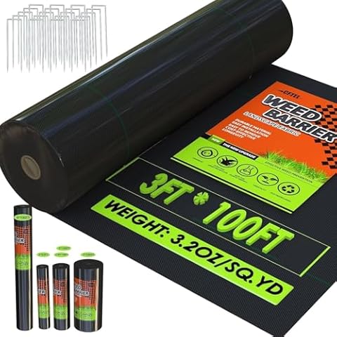 CFTEL 3x100FT Heavy Duty Weed Barrier Cover