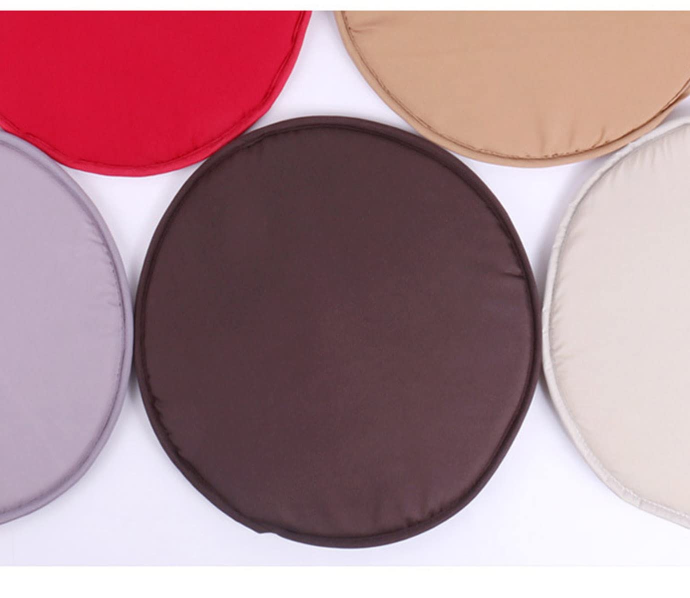 Lot De 4 Coussins De Chaise Avec Attaches Pour Chaises De