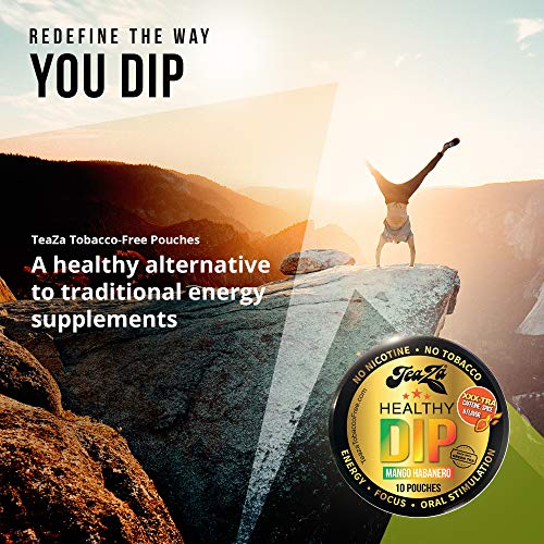 TeaZa_The Bold & Bangin’ Bundle_ Nicotine-Free and Tobacco-Free - Herbal Snuff - Great Tasting & Refreshing Chewing Tobacco Alternative - 4 Count