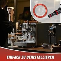 45 Stück Philips Kaffeevollautomat Dichtung und 5 Stück Reinigungsset,O-rings for Philips Saeco,Philips Kaffeevollautomat Zubehör für Supportventil Dampfventil Auslaufventil Kaffeevollautomat – Ansicht 6