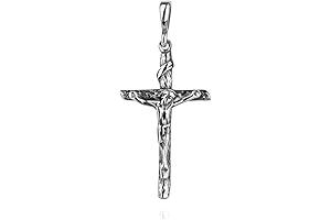 Sterling Silver Cross Necklace: A Symphony of Faith and Style