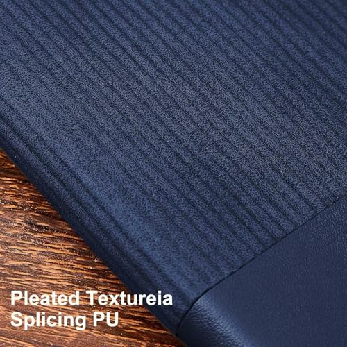Image of TSFPapier Lined Journal Notebook for Work College Ruled Note Book 5.79 inchx8.27 inch A5 PU Leather Daily Journaling 216 Pages for Women Men Writing Home School Supplies Business (A5 Lined 216pages, 2 Pack-Darkblue /Darkgreen)